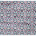 thumbnail image 5 of oneOone Tissu Popeline de Coton Sergé Rose Tissu pour Robe Tissu Imprimé au Mètre 56 Pouces de Large-Hx, 5 of 5