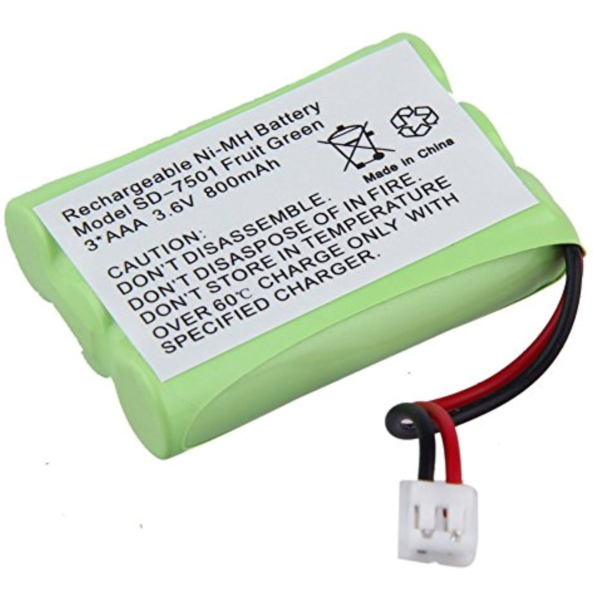 Creeracity New Rechargeable Replacement Cordless Phone Battery for Home
