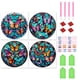 thumbnail image 1 of 4 Uds 5D DIY Taladro Mariposa Mancha Vidrio Kit 30x30cm, 1 of 9