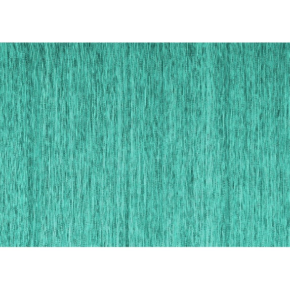 Ahgly Company Indoor Rectangle Abstract Turquoise Blue Contemporary Area Rugs, 4' x 6'