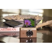 Kodak PIXPRO C1 Digital Camera with 180 Degree Flip Screen - 4X Optical Zoom - 13MP Sensor - Compact Point and Shoot Camera - 1080P Full HD Video for Travel and Vlogging (Brown Color)