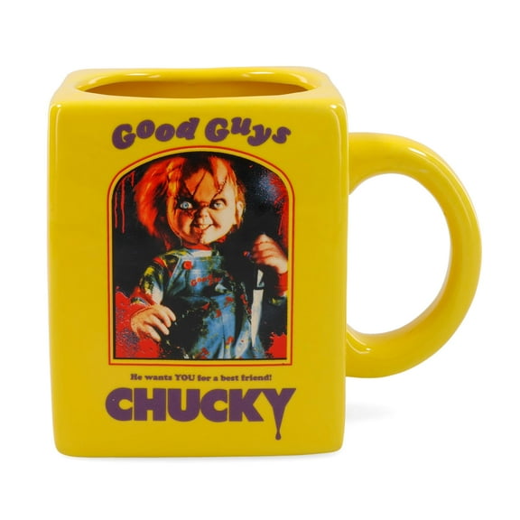 Child's Play Chucky "Good Guys" Sculpted Ceramic Mug | Holds 20 Ounces