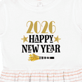 thumbnail image 4 of Inktastic 2026 Happy New Year Girls Toddler Dress, 4 of 5