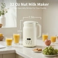 thumbnail image 4 of TINANA Nut Milk Maker 8-in-1, 32oz Soy, Almond, Oat, Coconut Milk Machine, Automatic Plant-Based Beverage Maker with Delay Start, Keep Warm, Boil Water, Cream, 4 of 7