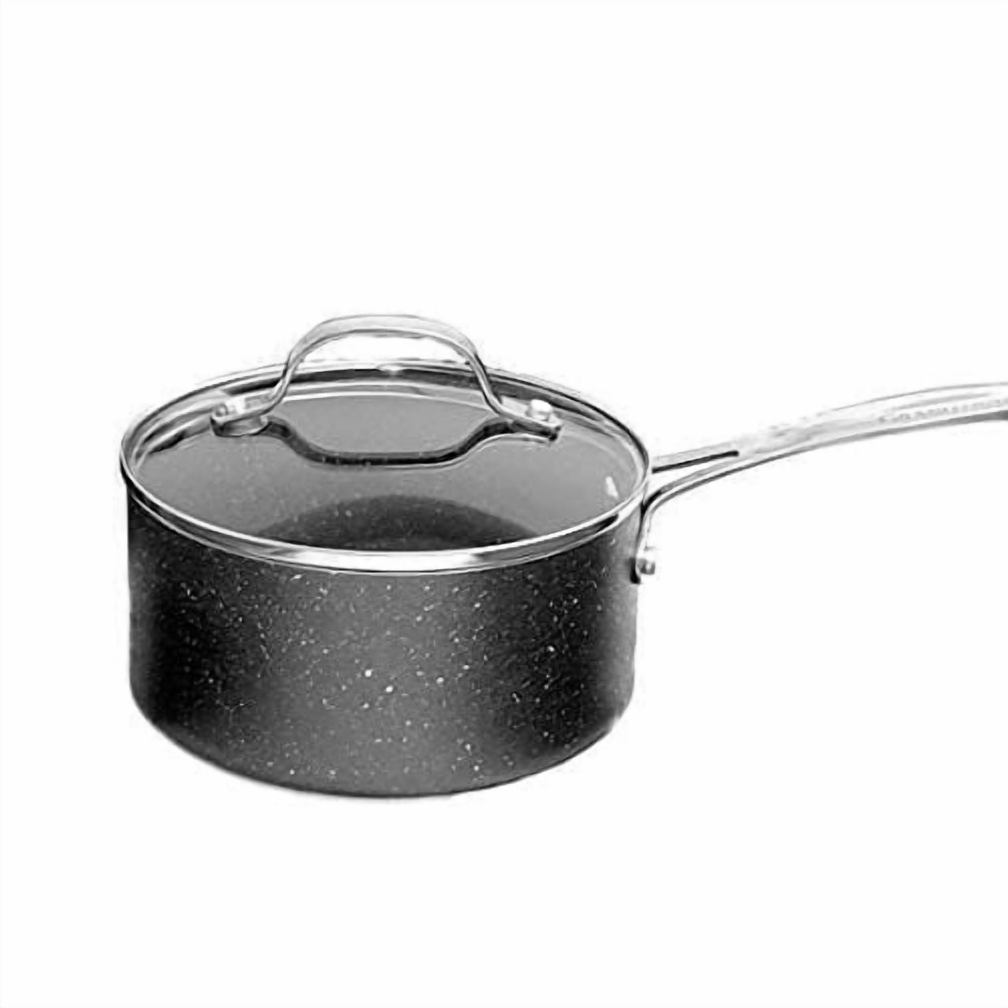 Granitestone Diamond 6 Piece Ultra Nonstick Cookware Set with Stay Cool Stainless Steel Handles Dishwasher & Oven Safe