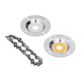 thumbnail image 3 of Chainsaw Blade, Wear Resistant Angle Grinder Chain Disc 7 Teeth High Efficiency  For Cutting For Shaping Orange Card, 3 of 8