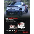 thumbnail image 2 of TrailFX Running Board ARBV007B TFX Aggressive Boards; 53 Inch Length; Powder Coated; Titanium Black; Aluminum; Unlighted; Rocker Panel Mount; 250 Pound Capacity; 6-1/2 Inch Width; Single, 2 of 4