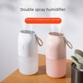 thumbnail image 4 of Humidificador inalámbrico portátil creativo, humidificador de aire con doble pulverización para escritorio de oficina, humidificador de aire con carga de niebla eléctrico, 4 of 6