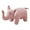 Pink elephant, variant on Kids Stool Storage Shoes Changing Animal Footstool for Decor Bedroom Indoor Pink elephant