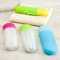 thumbnail image 3 of Portable Travel Toothbrush Case Hiking Camping ToothpastePacking dustproof hanging toothbrush Antibacterial Holder Container, 3 of 7