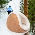 thumbnail image 4 of lionlar 4x Cache-Oreilles d'Hiver Chauffe-Oreilles pour Enfants Course Café Clair 4 Pcs, 4 of 9