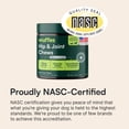 thumbnail image 4 of Advanced Dog Hip and Joint Supplement with Glucosamine, Chondroitin, Omega 3, MSM, and Green Lipped Mussel, 60 Pork Flavored Chews for Small and Medium Dog Breeds, 4 of 11
