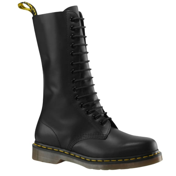 Dr. Martens Unisex 1914 14 Eye Lace Up Genuine Smooth Leather Boots Shoes
