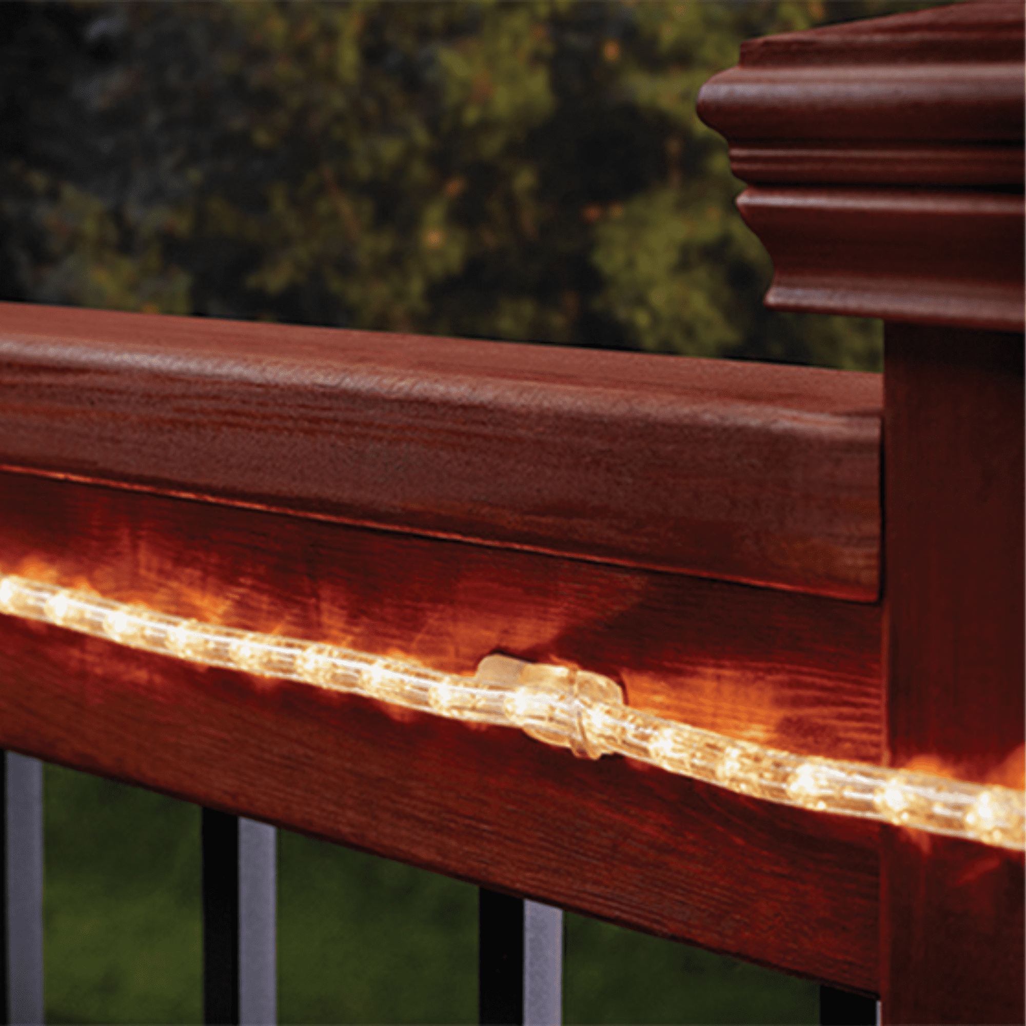 Command 17301CLRAW-ES Outdoor Rope Light Clips, Clear, 12-Ct. - Quantity 4
