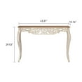 thumbnail image 3 of Carved Console Table, 3 of 9