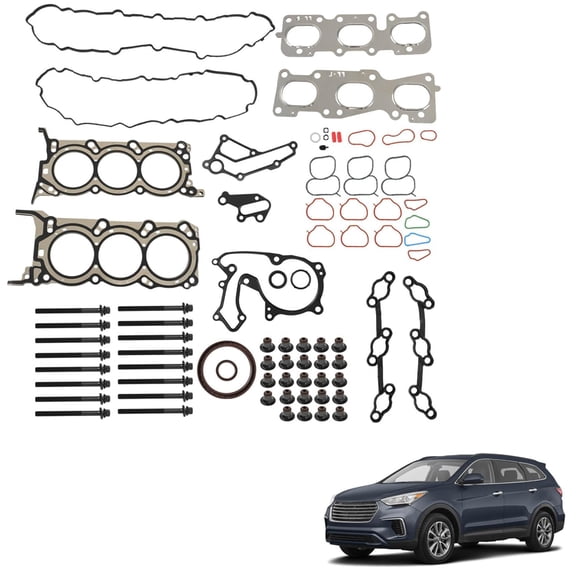 SHZAITOR Engine Head Gasket Set Replacement for 2013-2020 Sedona Sorento Cadenza Azera Santa Fe 223113CGB0 223113L100 223113CGA0