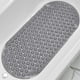 thumbnail image 4 of Xihbxyly Alfombrilla de Baño Larga, Diseño de Pvc Antideslizante, Extra Larga y Segura, con Ventosas para Una Sujeción Segura, Lavable a Máquina, Ideal para Ducha o Bañera, 90 X 40 Cm., 4 of 7