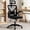 Black, variant on TudoFish High-Back Ergonomic Mesh Office Chair with Adjustable Headrest, Lumbar Support, Flip-Up Arms, 330 lb Capacity, Black