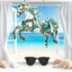 thumbnail image 1 of Colgante de Acrílico con Forma de Caballo de Primavera, 20 X 20 Cm, Color Azul, 2D, para Decoración Del Hogar, Centro de Mesa, Regalo para Sala de Estar, Dormitorio y Oficina., 1 of 6