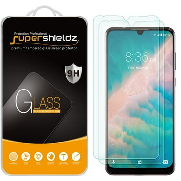 [2-Pack] Supershieldz for ZTE Blade 10 / Blade 10 Prime Tempered Glass Screen Protector, Anti-Scratch, Anti-Fingerprint, Bubble Free