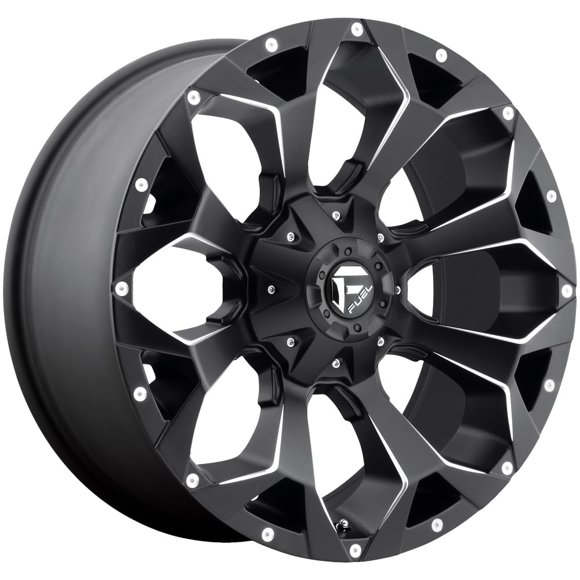 FUEL OFF-ROAD D546 ASSAULT 17X8.5, 5X4.5/5.0, 5.3, 14mm MATTE BLACK MILLED - D54617852652