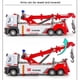thumbnail image 3 of Vehículo de grúa pesada de ingeniería brazo giratorio de metal camión grúa a escala 1:32 puertas de apertura de juguete para interiores para niños pequeños ANGGREK Otros, 3 of 8