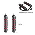 thumbnail image 4 of Bearing jump rope Tangle-Free jumping rope adjustable skipping rope speed Equipments Skipping(Black Red), 4 of 7