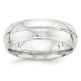 thumbnail image 5 of 925 Sterling Silver 7mm Polished Fancy Band Ring Size 12, 5 of 7