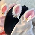 thumbnail image 5 of Cute Cat Ear Hoodies for Women 2025 Fall Winter Long Sleeve Zip Up Hooded Sweatshirt with Pockets Y2K Jackets Coat, 5 of 8