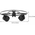 thumbnail image 2 of Pallet caddy flower pot stand with wheels flower pot stand trolley plant stand casters casters tray, 2 of 5