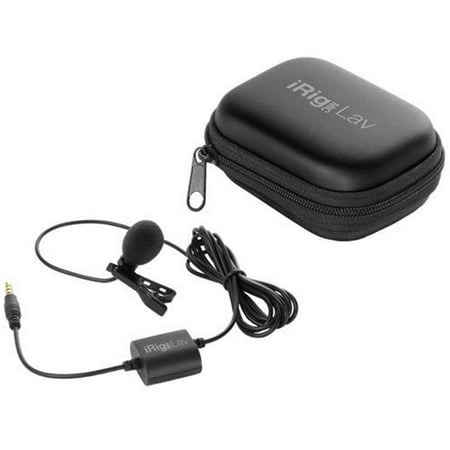 IK Multimedia - iRig Mic Lav Omnidirectional Condenser Lavalier Microphone