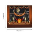 thumbnail image 3 of Sikiie Halloween Decoration tapestry wall hanging home decor for bedrooms, living rooms, dorms 60x51in, 3 of 6
