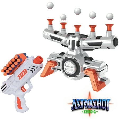 AstroShot Zero G Compatible Floating Orbs Nerf Shooting Target with Blaster Toy Guns and Foam