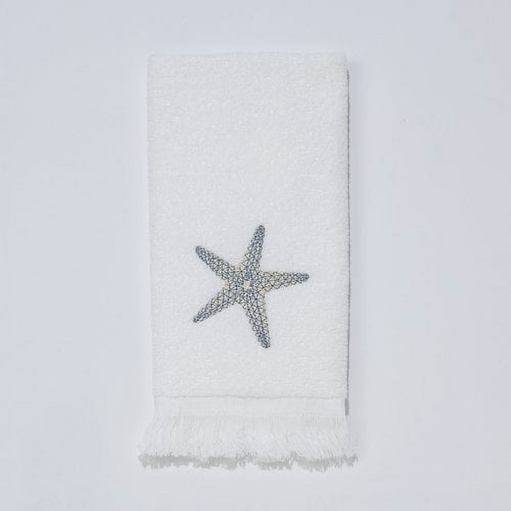 Avanti Linens By The Sea Fingertip Towel, Mineral