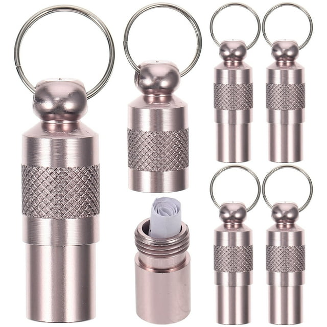 unbranded 6Ud Etiqueta De Identificación Para Mascotas Rosa Oro Y Resistente Para