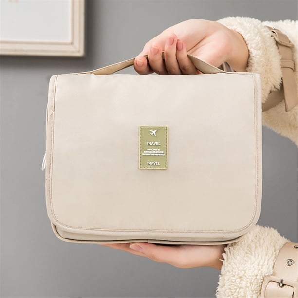 XWSHYW Bolsas de Cosméticos Bolso Cosmético Plegable Multifuncional Del Almacenamiento Del Bolso Del Viaje Del Gancho Colgante