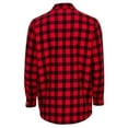 thumbnail image 4 of Boxercraft BM7601 Flannel Everest Workshirt-Red/Blk Buff Pl-L, 4 of 4
