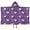 Purple Fairy Unicorn, variant on Purple Fairy Unicorn Pattern Hooded Bath Towel，50"x30" for Ages 3 To 12 Kids, Quick Dry Lightweight Soft Microfiber Hood Beach Towel Cover Up for Kids