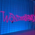 thumbnail image 2 of Glowneon Wonderland Neon Sign, Wonderland Led Light Sign Wall Decor, 2 of 4