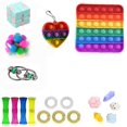 thumbnail image 1 of Honganda Silicone Decompression Toy Kit, Press Type Stress Relief Toys Set, 1 of 7