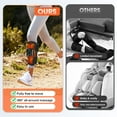 thumbnail image 5 of Leg Massager for Circulation ,Air Compression Calf Massager ,Rechargeable Cordless Air Compression Leg Massage with 3 Modes 4 Heating Smart Timer,Gifts for Men Women Gym Office Home (1 Pcs), 5 of 11