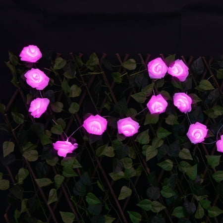 6 5ft 2 2m Flower String Lightsrose Shape 20 Leds Pink Wedding 6 5ft 2 2m Flower String Lightsrose Shape 20 Leds Pink Wedding Decorations Lights For