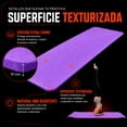 thumbnail image 3 of Tapete Yoga Pilates Ejercicio Centurfit  Fitness Portatil Morado, 3 of 8