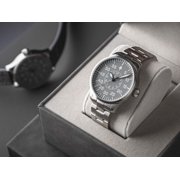 Laco Aachen Grau 42 Automatic / Metal Bracelet | Gray Dial