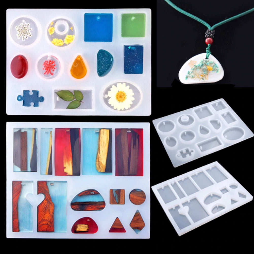 Vriart® Handmade Crystal Resin Jewelry Mold Kit 83pcs 