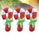 thumbnail image 2 of FELTECHELECTR juguetes navideños con sonido para perros, con forma de bastón de caramelo, para masticar, para mascotas (color aleatorio de lazo)., 2 of 6