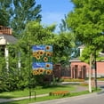 thumbnail image 6 of Easygdp Landscape With Sunflowers Garden Flag Yard Flag Welcome Flag, Double-Sided, Weather Resistant for Outdoor Decor - 28"x40", 6 of 9