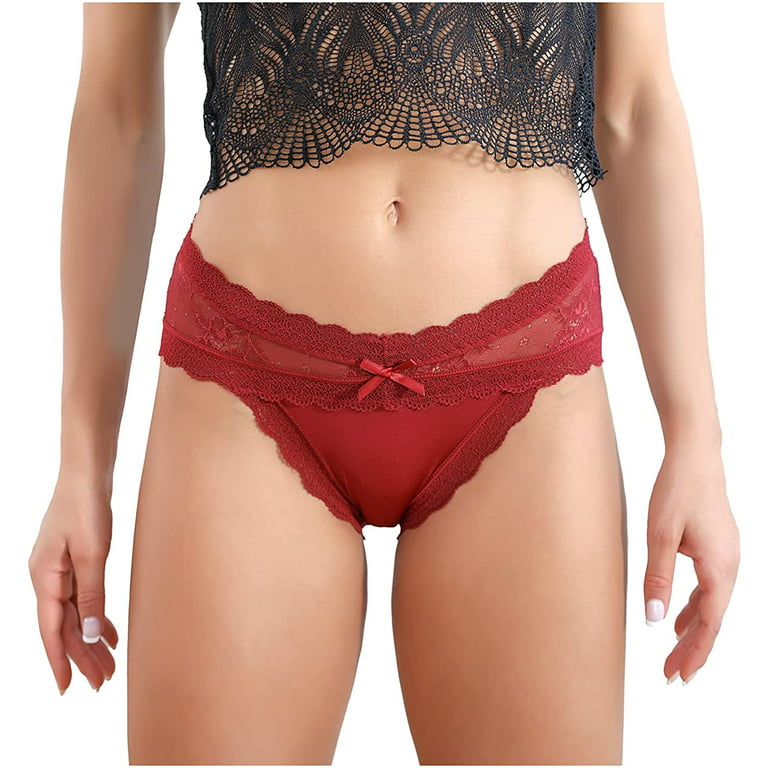 Comfortable Lace Seamless Lace Hipster Panties For Women Set Of 3