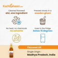 thumbnail image 5 of Truly Cold Pressed Flaxseed Oil, Wood Pressed Unrefined Flax Oil, Plant Source of Omega 3 (ALA), Never Heated, 6.8 fl oz (200 ml), 5 of 7