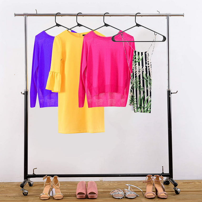Eldorado Hangers for Adult Size Clothing, Plastic, Ideal for Everyday  Standard U